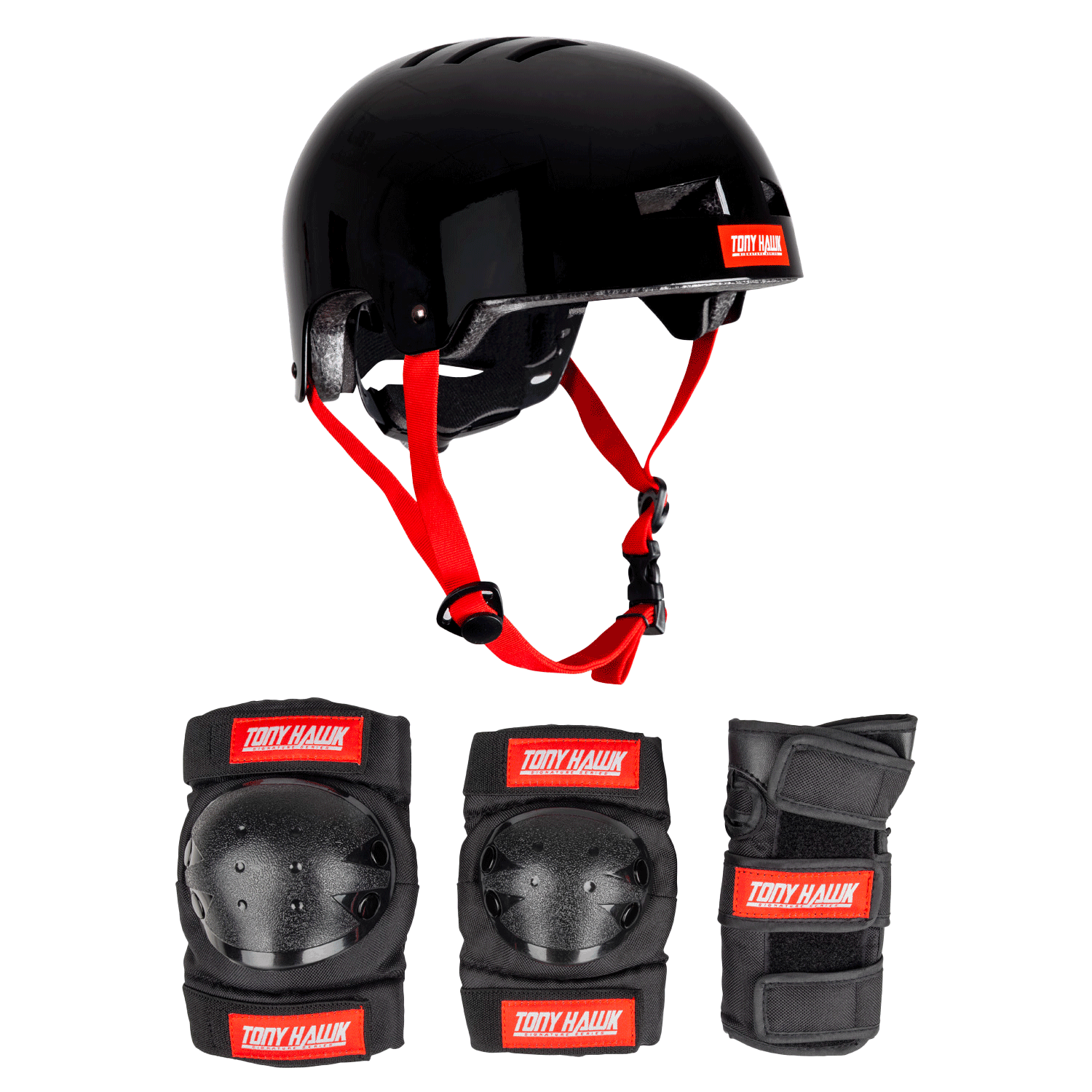 Tony Hawk Protective Set Helmet & Padset 9+ Yrs Complete L/XL